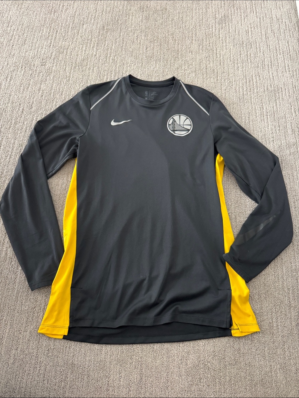 Golden State Warriors Nike Holiday HyperElite Dry Shooter Statement Longsleeve